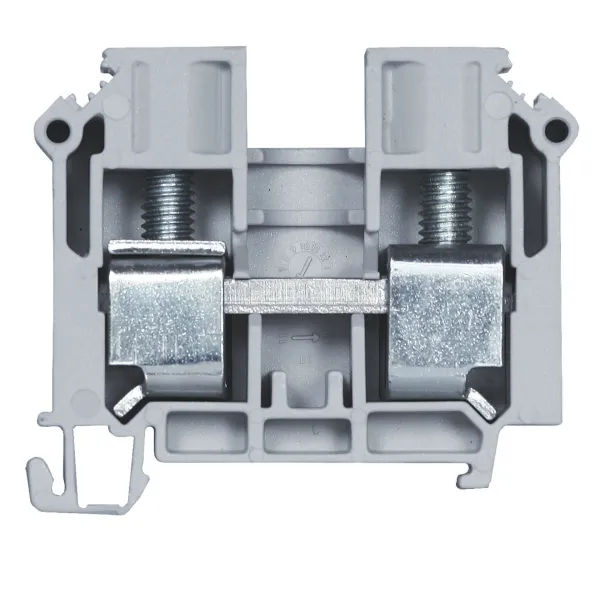 Rail-mounted screw terminal block ZSG1-35.0s grey image 1