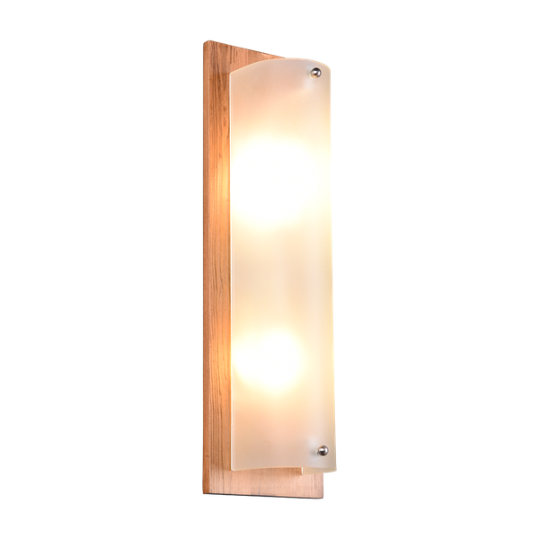 Pali wall lamp 45x14 cm 2xE27 wood image 1