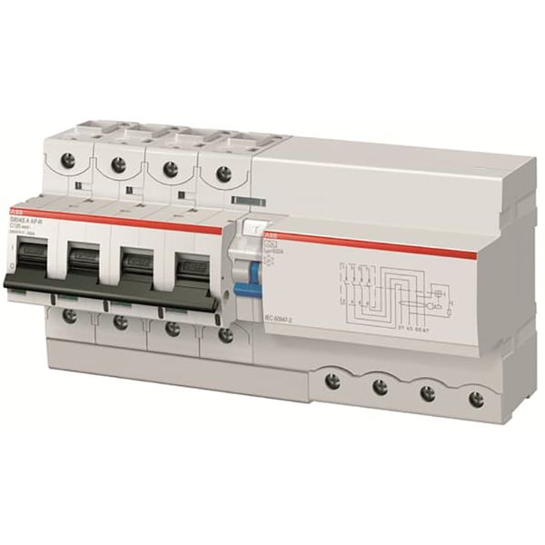DS804N-B125/1AS Residual Current Circuit Breaker with Overcurrent Protection image 2