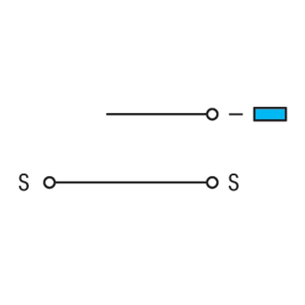 2-conductor actuator terminal block with colored conductor entries 2.5 image 4