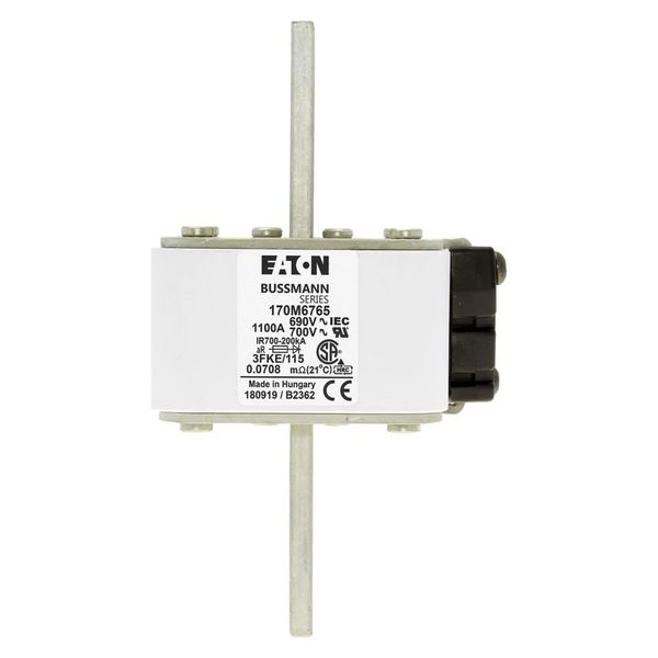 FUSE 1100A 690V HS 3FKE/115 AR UC image 13