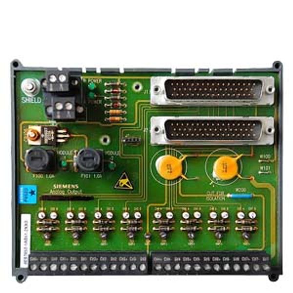 SIMATIC PCS7, red. AO8 HART MTA interface module for redundant interface for ET200M AI8-HART-BG 6ES7332-8TF01-0AB0, 8 .... 6ES7650-1AB61-2XX0 image 1