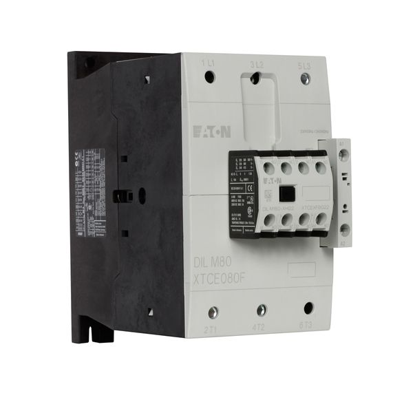 Contactor, 380 V 400 V 37 kW, 2 N/O, 2 NC, 230 V 50/60 Hz, AC operation, Screw terminals image 10