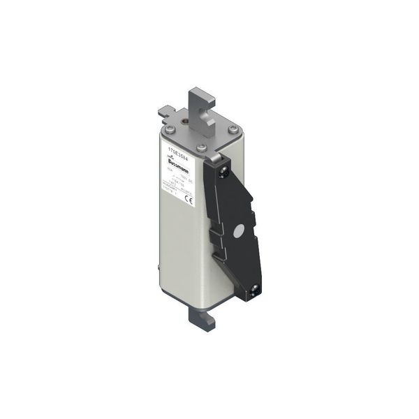 Fuse-link, high speed, 160 A, DC 750 V, compact size 1, 43 x 60 x 212 mm, gR, IEC, with indicator, 160 mm centres image 7