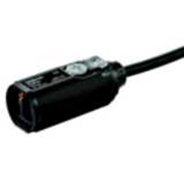 Photoelectric sensor, M18 threaded barrel, plastic, infrared LED, diff E3FA0053R image 2