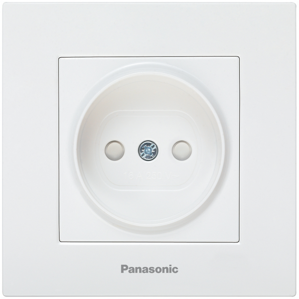 Karre Plus White (Quick Connection) Child Protected Socket image 1