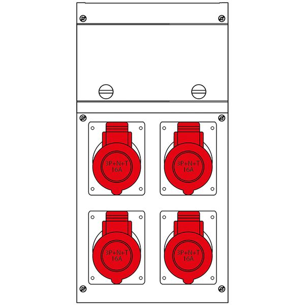 FLUSH-MNT.SOCKET 63A 2P+E 6h image 7