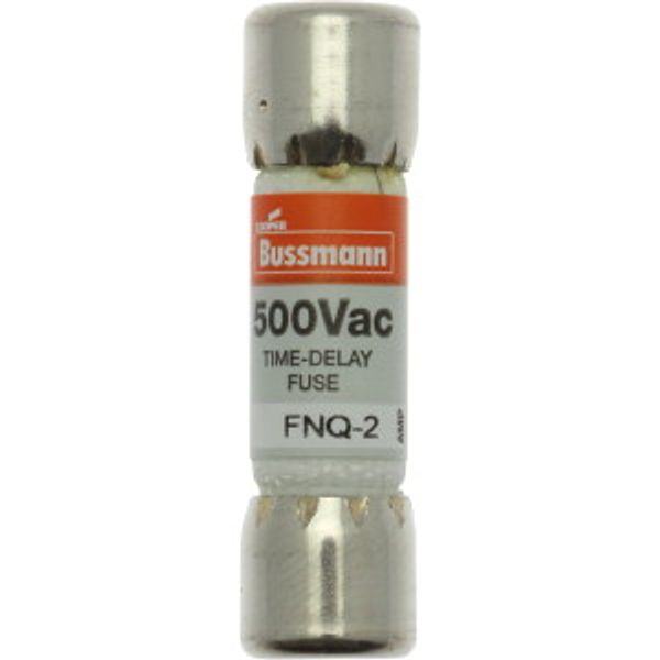 Fuse-link, LV, 2 A, AC 500 V, 10 x 38 mm, 13⁄32 x 1-1⁄2 inch, supplemental, UL, time-delay image 29