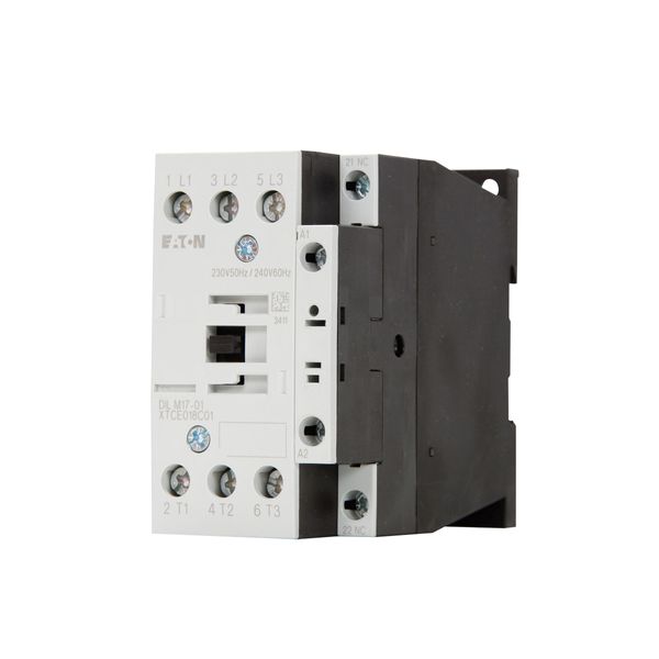 Contactor, 3 pole, 380 V 400 V 7.5 kW, 1 NC, 230 V 50 Hz, 240 V 60 Hz, AC operation, Screw terminals image 6