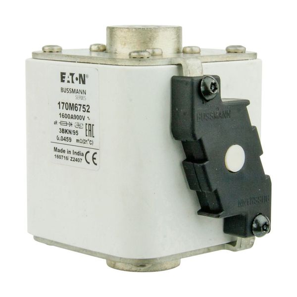 Fuse-link, high speed, 1400 A, AC 690 V, size 3, 76 x 92 x 139 mm, aR, IEC, UL, single indicator image 3