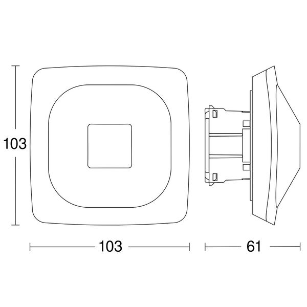 Presence Detector Hf 360-2 Bt Ipd  Up image 2