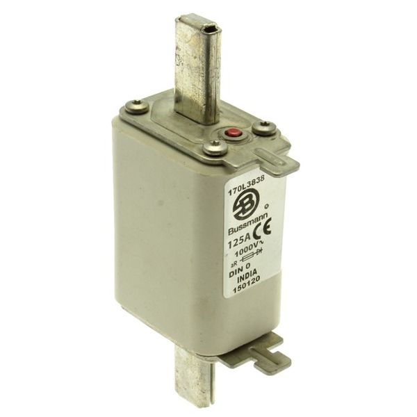 Fuse-link, high speed, 63 A, AC 660 V, size 00, 30 x 51 x 98 mm, aR, DIN, IEC, single indicator image 4