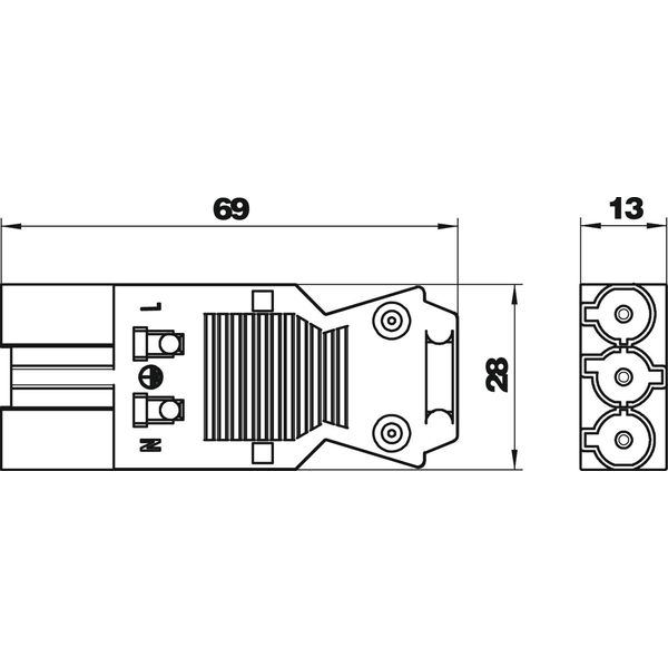 ST-S GST18i3p SW Plug 3-pole, screw connection image 2