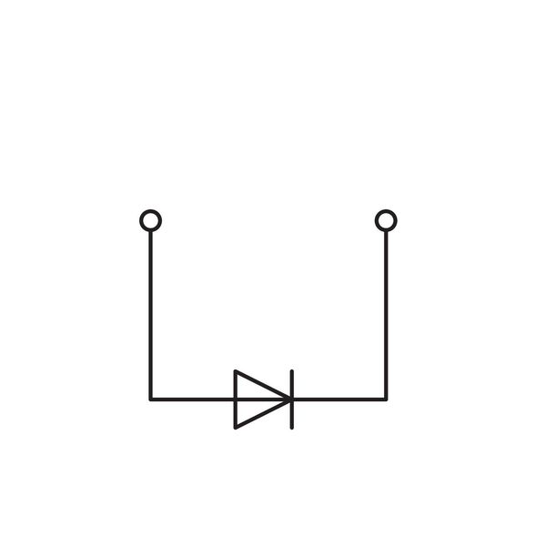 2-pin component carrier block with 2 jumper positions with diode 1N400 image 4