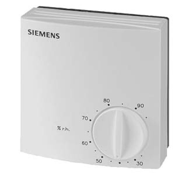 QFA1001 - Room hygrostat, setpoint setting range 30...90 % r.h., external setpoint adjustment image 1