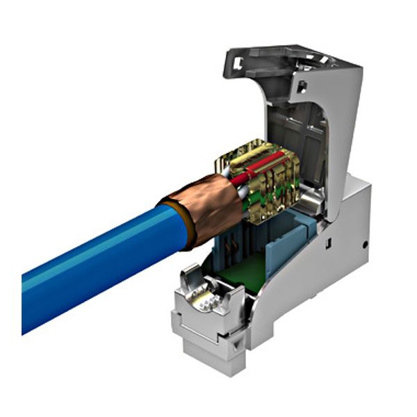 preLink SL RJ45 Shielded Cat.6A AWG 27-26 PU:24 image 1