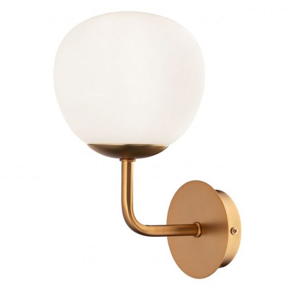 Modern Erich Wall Lamp Brass image 2