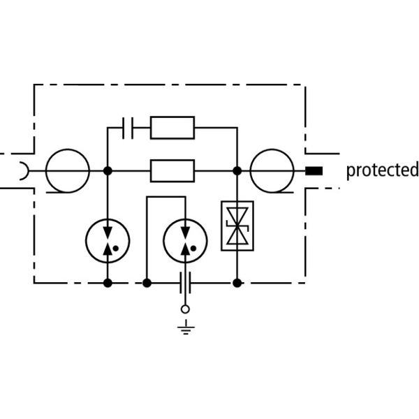 Surge arrester with BNC connection, socket and connector image 3