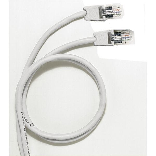 Patch cord RJ45 category 5e U/UTP grey 1.5 meter image 1