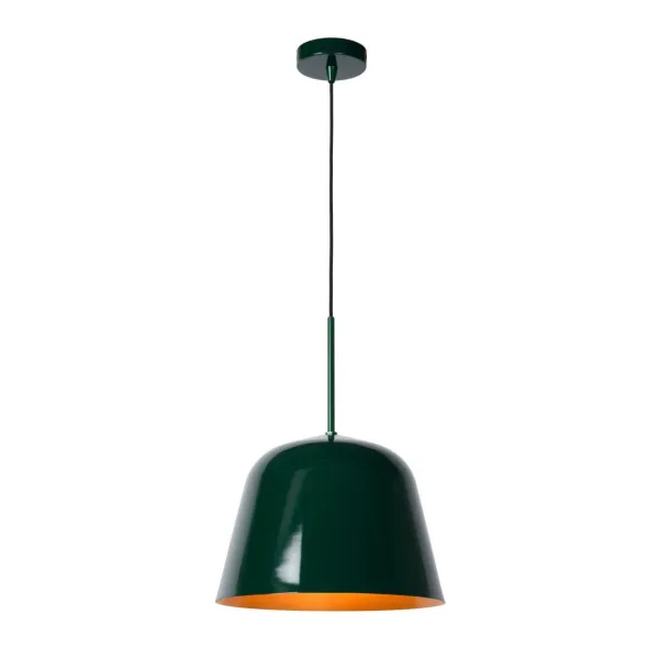 Lucide MISHA - Pendant light - Ø 31 cm - 1xE27 - Green image 1