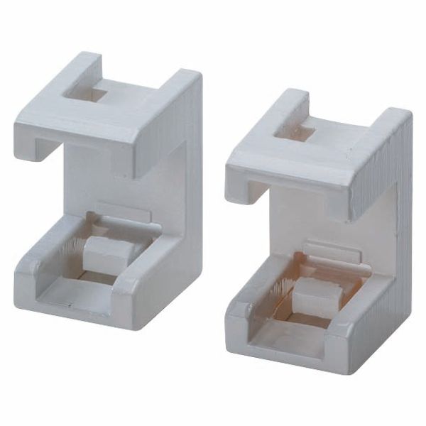 PAIR OF PIPE FITTINGS FOR VERTICAL AND HORIZONTAL COUPLING OF ENCLOSURES - CLIP FIXING TYPE image 2