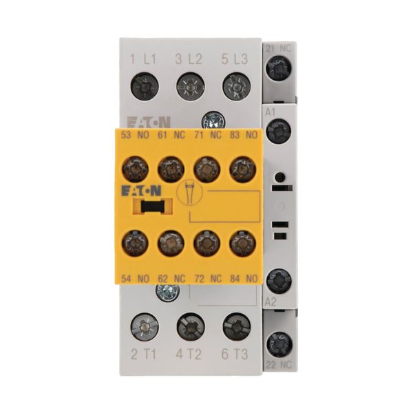 Safety contactor, 380 V 400 V: 11 kW, 2 N/O, 3 NC, 110 V 50 Hz, 120 V 60 Hz, AC operation, Screw terminals, with mirror contact. image 13