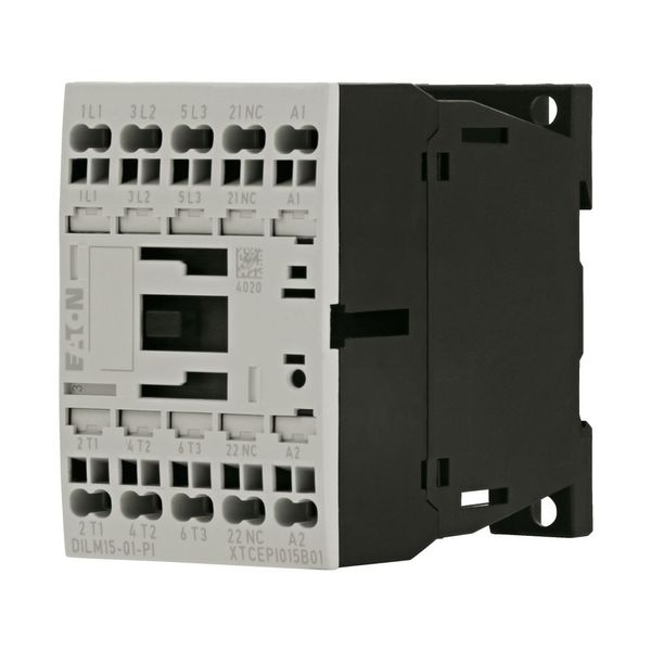 Contactor, 3 pole, 380 V 400 V 7.5 kW, 1 NC, 230 V 50/60 Hz, AC operation, Push in terminals image 8