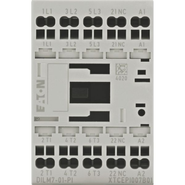 Contactor, 3 pole, 380 V 400 V 3 kW, 1 NC, 42 V 50 Hz, 48 V 60 Hz, AC operation, Push in terminals image 12