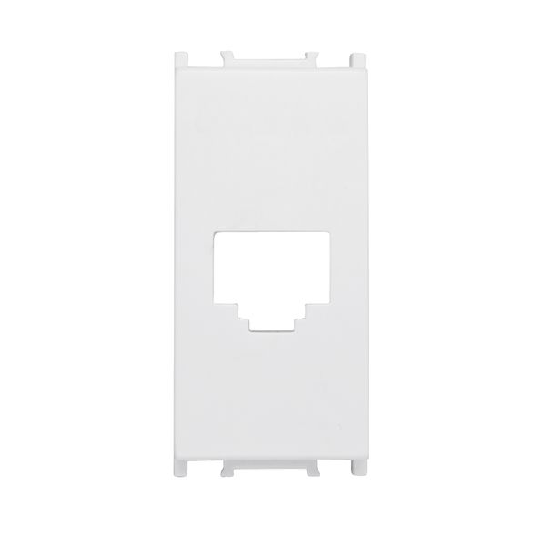 Cover for RJ45 toollessline jack, 1M, white image 1