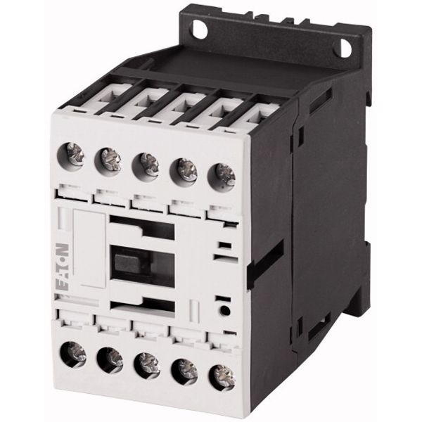 Contactor relay, 115V 60 Hz, 4 N/O, Screw terminals, AC operation image 1