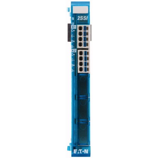 Serial interface module, data from two SSI encoders via RS422, 32 bits / 125 kHz, 250kHz, 500kHz, 1MHz image 3