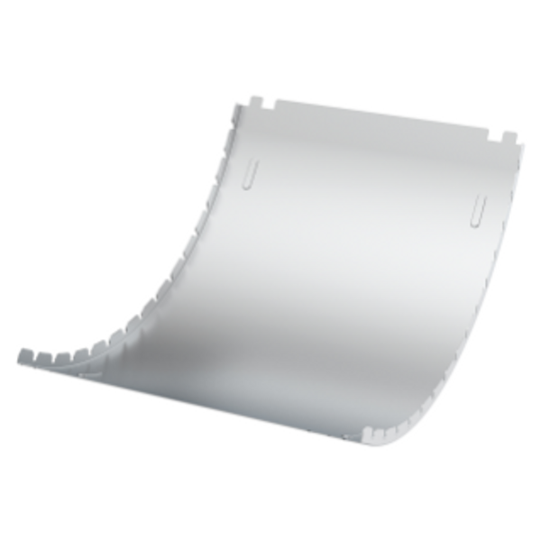 COVER FOR CONVEX DESCENDIONG CURVE 90°  - BRN  - WIDTH 155MM - RADIUS 150° - FINISHING Z275 image 1