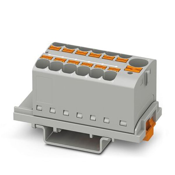 PTFIX 10/12X4-NS35 GY - Distribution block image 1