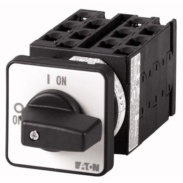 Step switches, T0, 20 A, flush mounting, 6 contact unit(s), Contacts: 11, 30 °, maintained, With 0 (Off) position, 0-11, Design number 8249 image 1