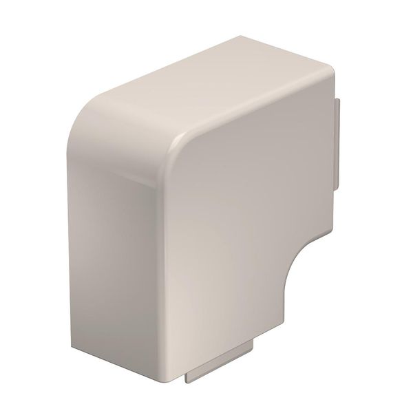 WDK HF60090CW  Flat corner cover, for WDK channel, 60x90mm, creamy white Polyvinyl chloride image 1