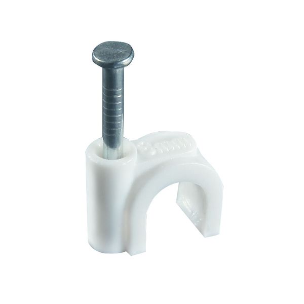 Cable clip FlopO8 white image 1