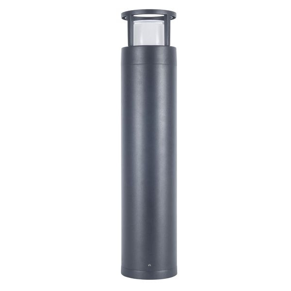 Bollard IP54 ONE LED 6.3 LED warm-white 3000K ON-OFF Black 750 image 1