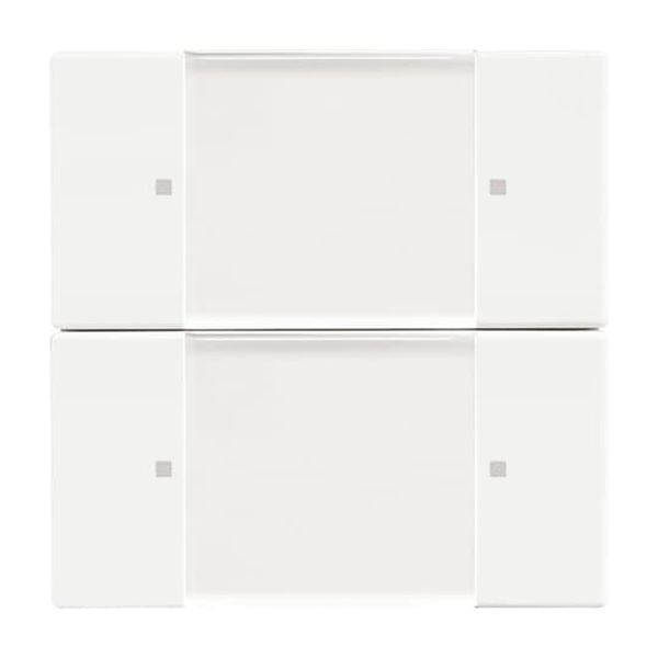 6736-84 CoverPlates (partly incl. Insert) Remote control Studio white image 3