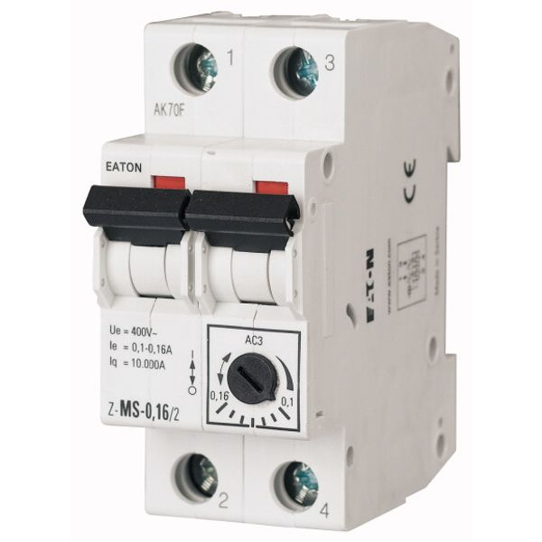 Motor-Protective Circuit-Breakers, 2,5-4A, 2p image 1