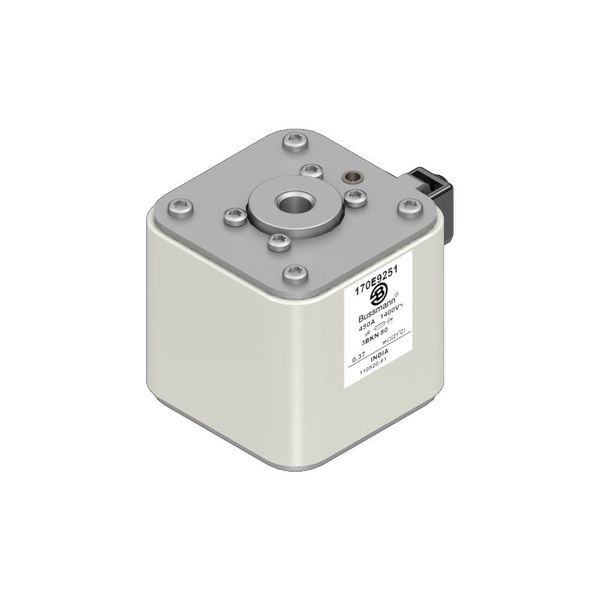 Fuse-link, high speed, 450 A, AC 1400 V, size 3, aR, IEC, with indicator image 7