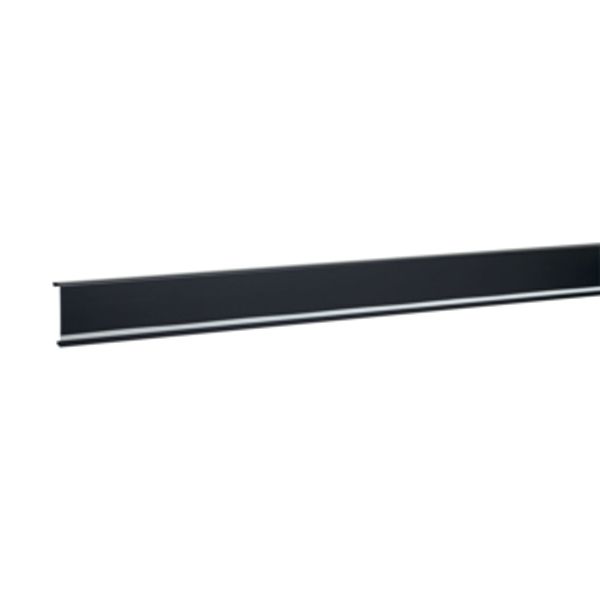 skirting trunking lid for LED SL 20x80 graphite black image 2