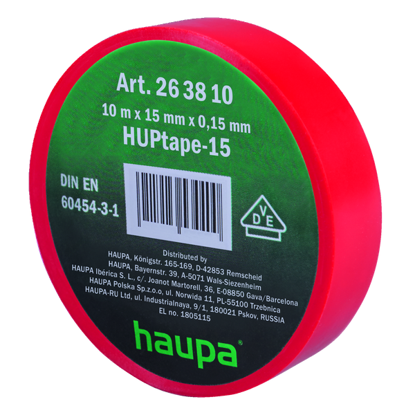 Electrical insulation tape 25 mm x 20 m red image 6