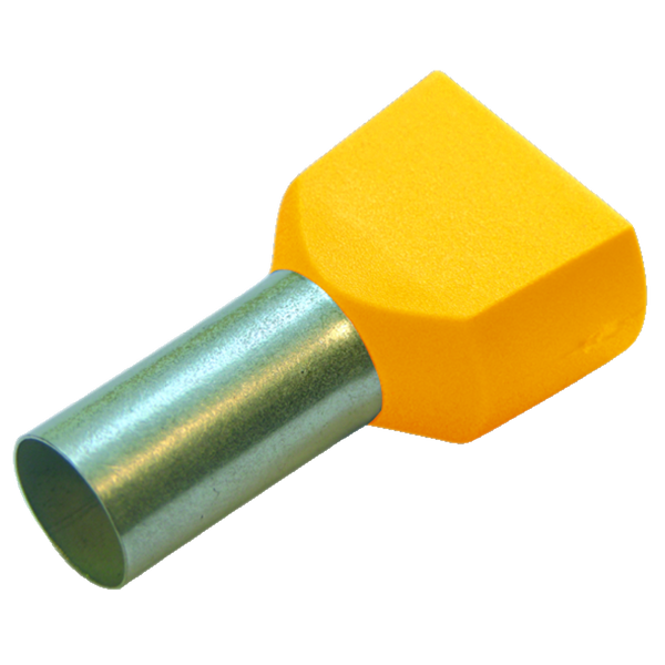 Twin ferrule 6.0/14 yellow image 1