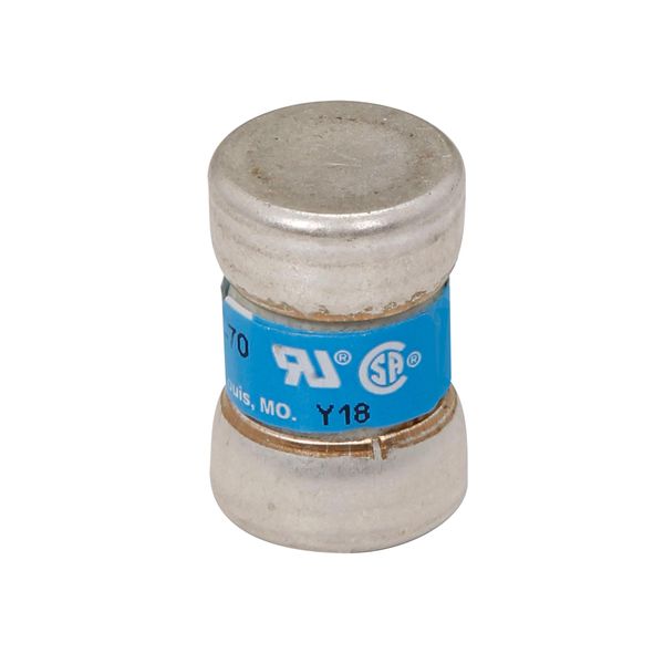 Eaton Bussmann series TPS telecommunication fuse, 170 Vdc, 1A, 100 kAIC, Non Indicating, Current-limiting, Non-indicating, Ferrule end X ferrule end, Glass melamine tube, Silver-plated brass ferrules image 9