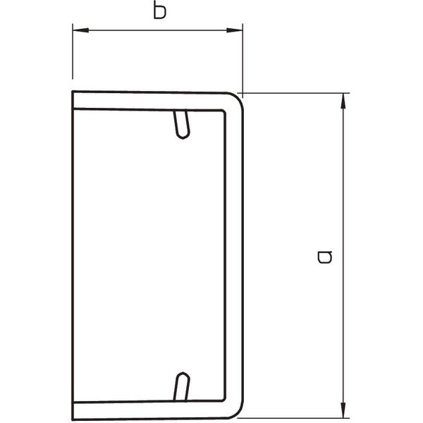 WDK HE10030RW End piece  10x30mm image 2