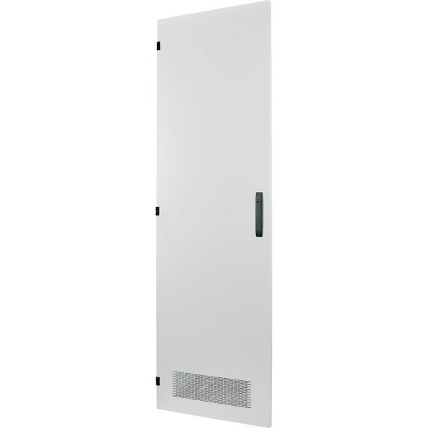 Door to switchgear area, ventilated, right, IP30, HxW=2000x425mm, grey image 3