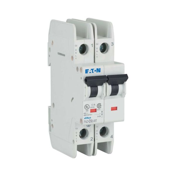 Miniature circuit breaker (MCB), 5 A, 2p, characteristic: C image 18