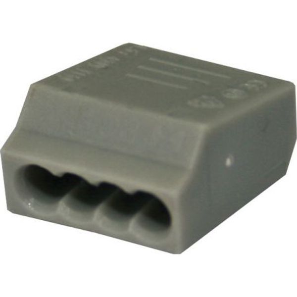 CONNECTOR PLUG-IN PA 2.5mm2 4P (PC254) GY 4216048 image 1