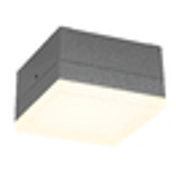 Zelda LED Square Large 12W 740lm 3000K IP54 anthracite image 6