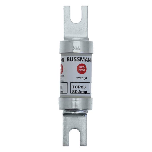 Fuse-link, LV, 80 A, AC 660 V, DC 460 V, BS88/A4, 26 x 110 mm, gL/gG, BS image 9